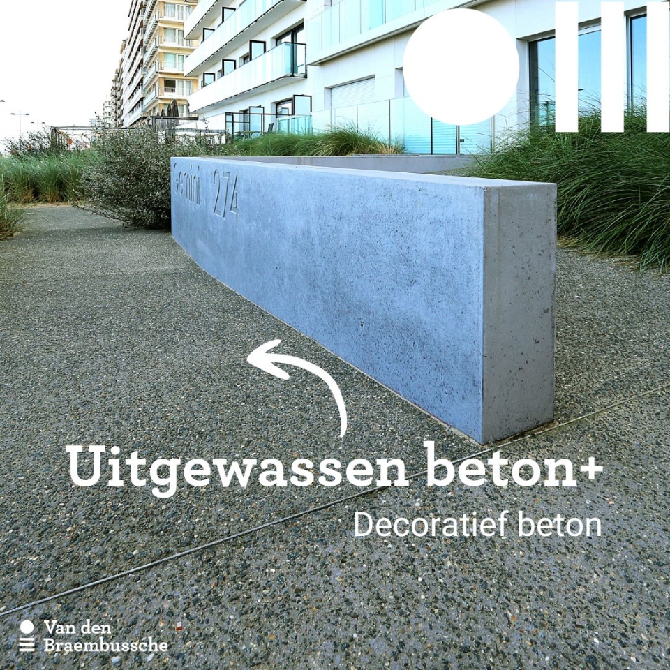 uitgewassen beton