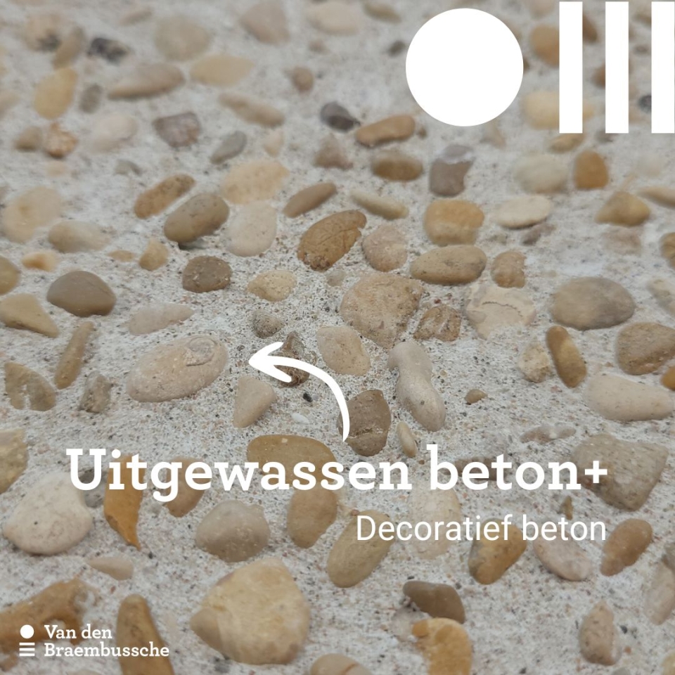 uitgewassen beton