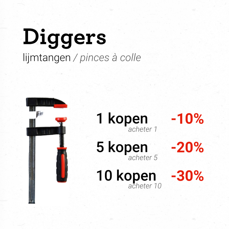 Diggers - Lijmtangen