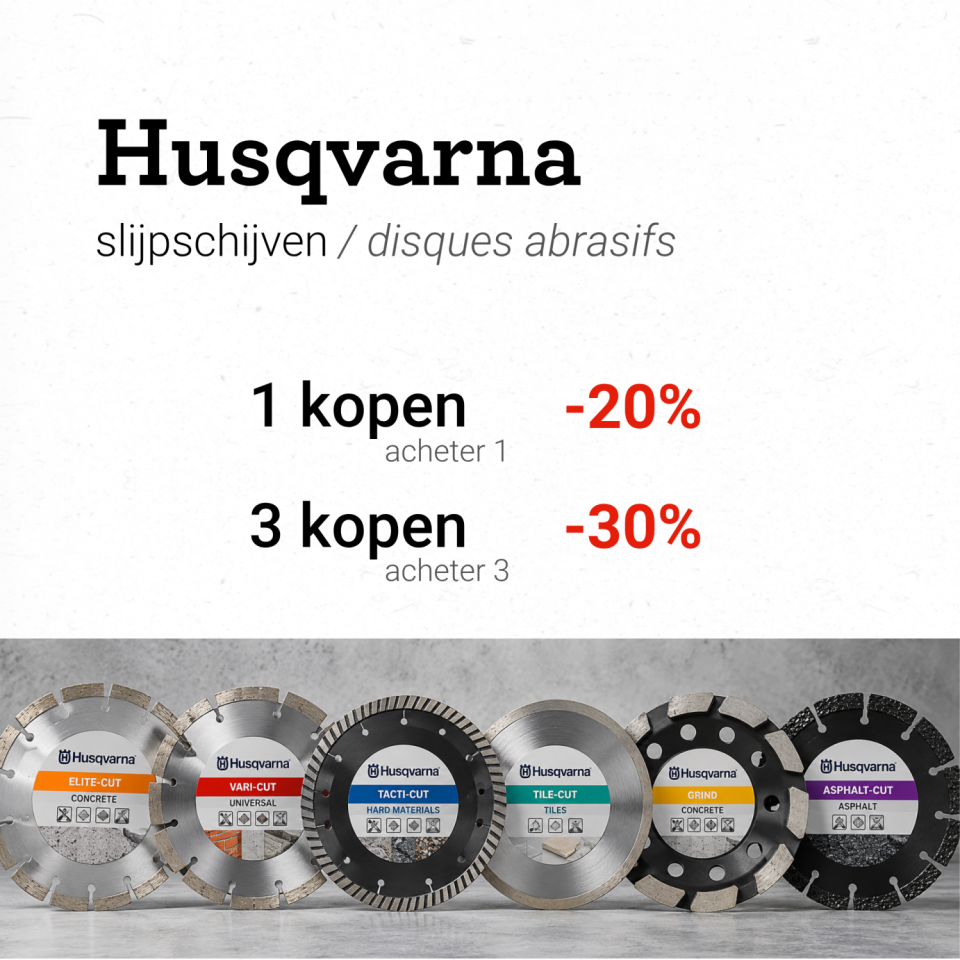 Husqvarna - Slijpschijven