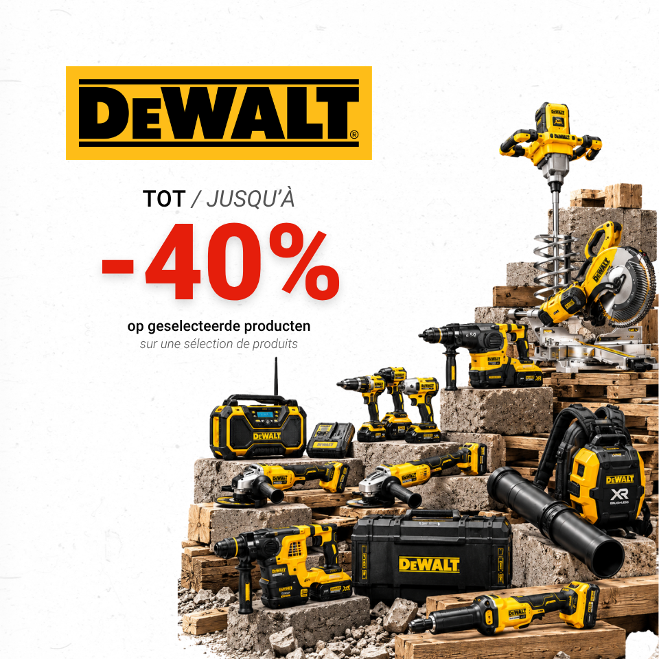 DeWALT machines en gereedschap